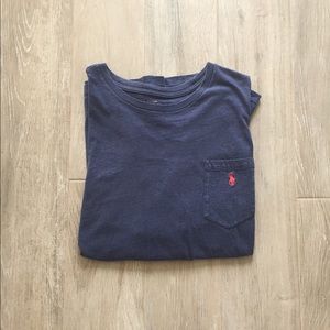 Polo by Ralph Lauren Blue Pocket T-Shirt